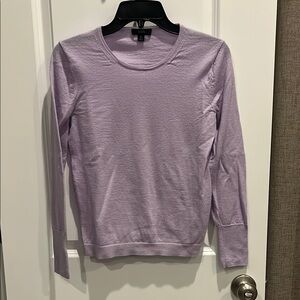 J. Crew Lilac Long Sleeve Sweater